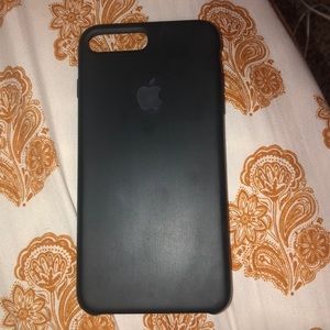 Black Apple IPhone Case